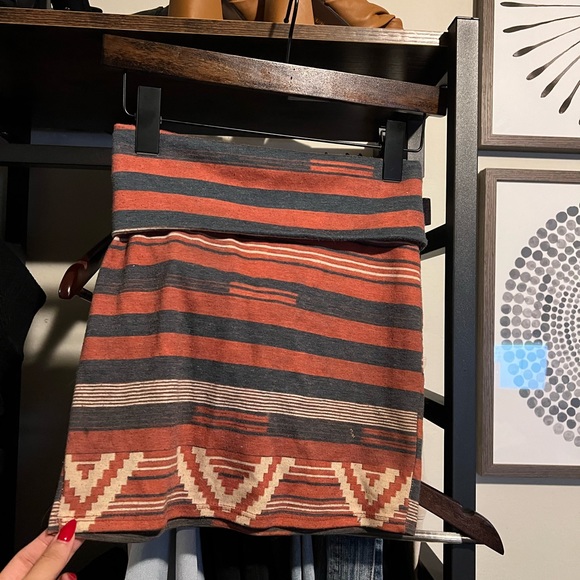 Nollie Skirts | Nollie Aztec Bodycon Tight Fitted Stretch | Size: Small - Picture 2 of 4